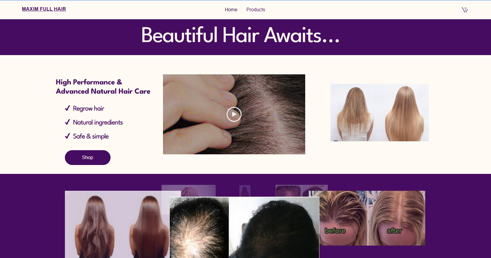 Hair Salon Website